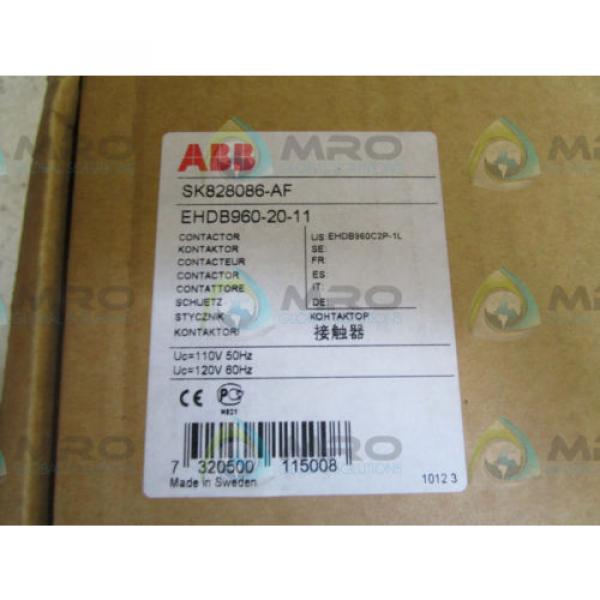 ABB SK828086-AF CONTACTOR EHDB960C2P-1L *NEW IN BOX* #4 image