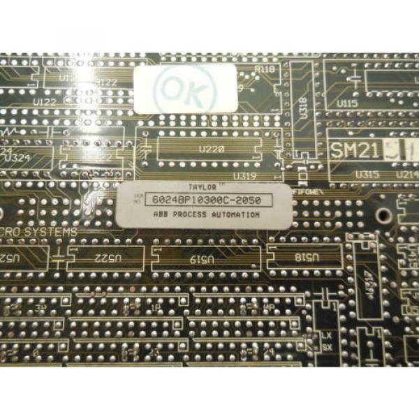 TAYLOR ABB 6024BP10300C PC BOARD 6024BP10300C-2050 #2 image