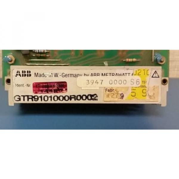 ABB Metrawatt GTR9101000R0002 Control Board #2 image