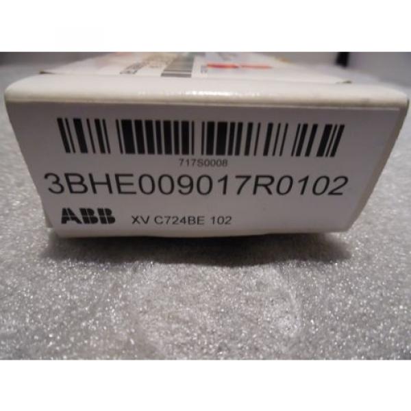 ABB  3BHE009017R0102 VLSCD-BOARD Coated XV C724 BE102 ACS2000 NIB Sealed #5 image