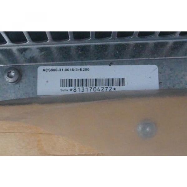 ABB ACS800-31-0016-3+E200  Frequenzumrichter  mit Bedienfeld #5 image