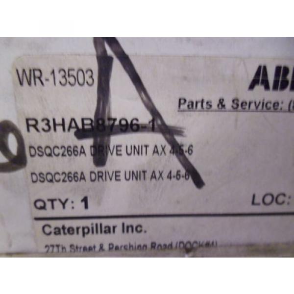 ABB 3HAB 8796-1/2B DRIVE BOARD DSQC 266A *NEW IN BOX* #3 image