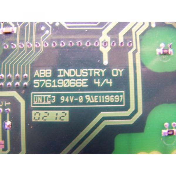 ABB 57619066E ABB 58907952J TYPE NINT-42 INTERFACE BOARD MAIN CIRCUIT #5 image