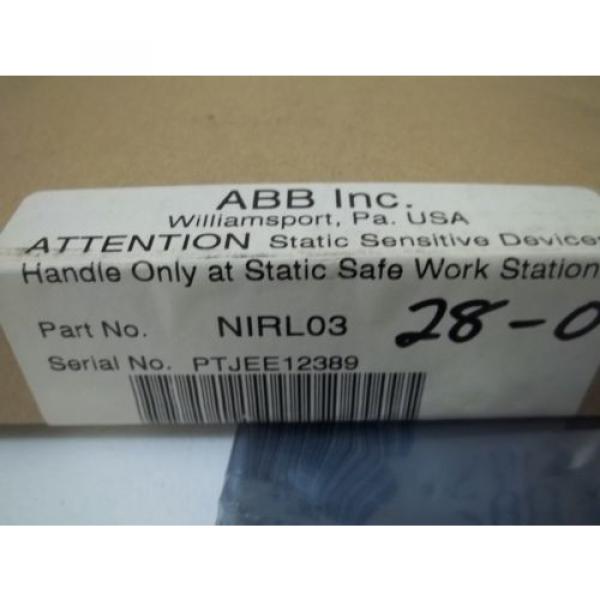 ABB NIRL03 TERMINATION UNIT *NEW IN BOX* #7 image