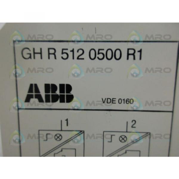 ABB GH R 512 0500 R1 INPUT MODULE *NEW NO BOX* #4 image