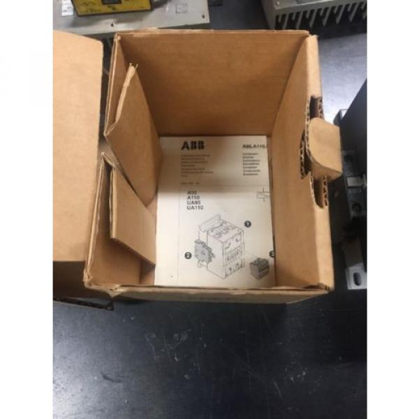 ABB Contactor A95-30 with Contact Block CAL5-11, 120V Coil #2 image