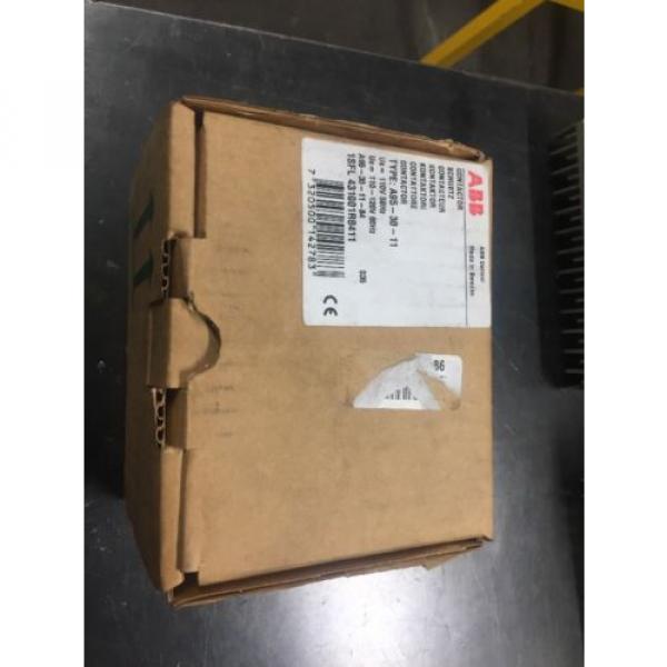 ABB Contactor A95-30 with Contact Block CAL5-11, 120V Coil #8 image