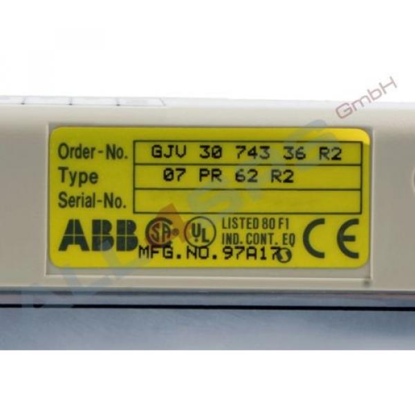 ABB PROGRAM MEMORY, EPROM MODULE, GJV 30 743 36 R2, 07PR62R2 OVP #3 image