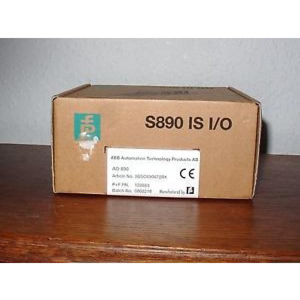 *NEW SEALED* 3BSC690072R1 ABB AO890 S800 Analog intrinsic-safe I/O for AC 800M #1 image