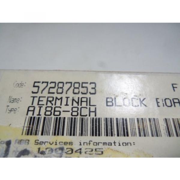 ABB AI86-8CH TERMINAL BLOCK BOARD *NEW IN BOX* #6 image