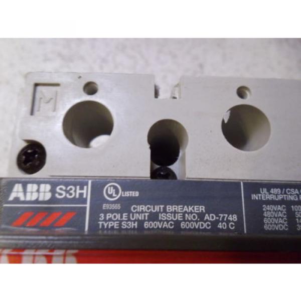 ABB S3H125TW BKR S3H 125A 3P *NEW IN BOX* #6 image