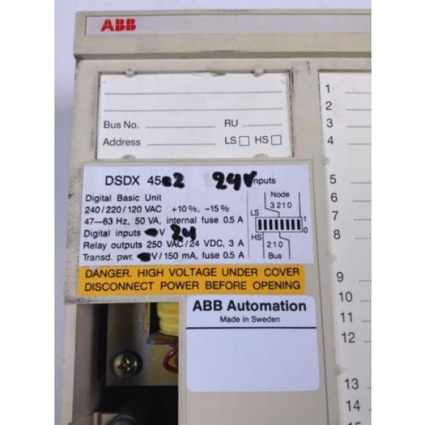 ABB DSDX 452 Digital Basic Unit - UMP #4 image