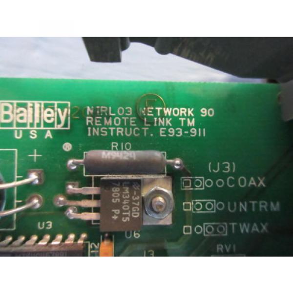 Bailey NIRL03 Network 90 Remote Link Module Assy 6637421R2 ABB Symphony infi-90 #2 image