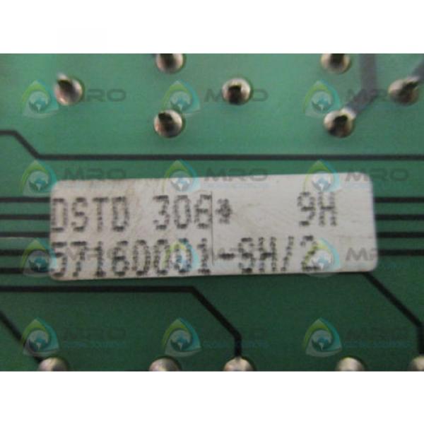 ABB DSTD306 57160001-SH/2 CONNECTION BOARD *USED* #5 image