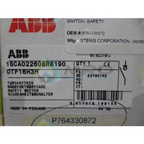 ABB 1SCA022608R8190 SWITCH *NEW IN BOX* #1 image