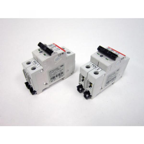 2x ABB S202U K20A HIGH PERFORMANCE CIRCUIT BREAKER 240VAC #1 image