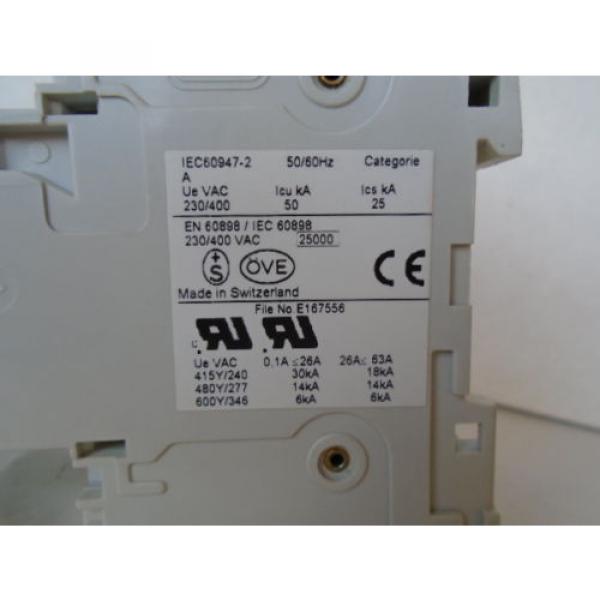 ABB S502-C10 2 Pole 230/400 VAC Circuit Breaker #2 image