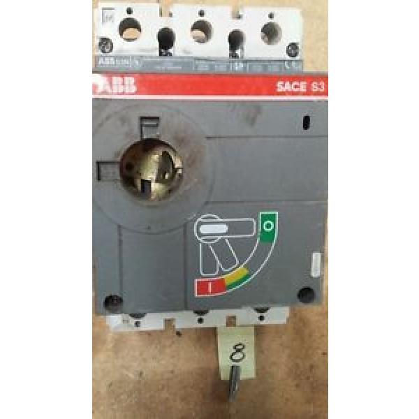 ABB  S3N Three Pole Circuit Breaker #1 image