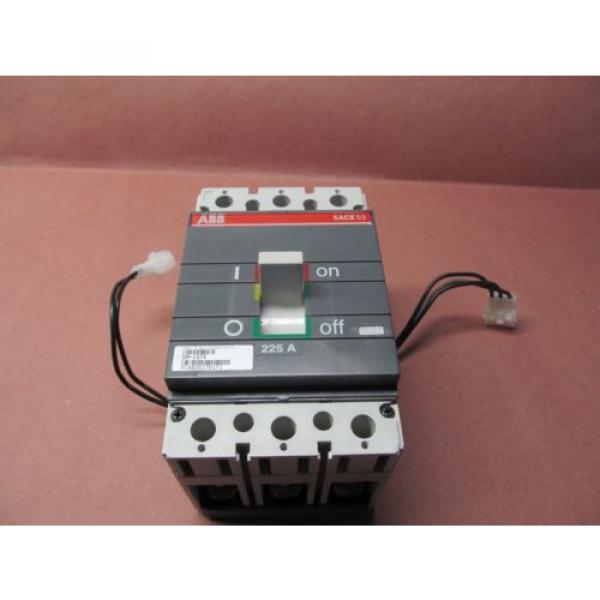 NEW ABB S3H-D 3 POLE 225 AMP 600 VOLT BREAKER WITH SHUNT TRIP #1 image