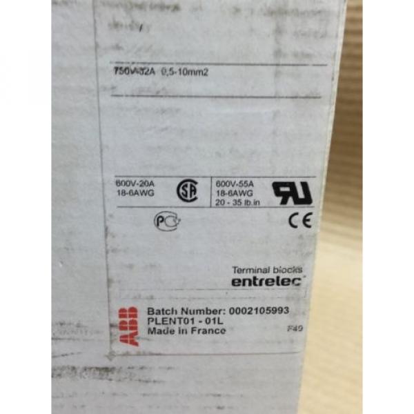 ABB 1SNA116302R2300 Fuse Terminal MB10/22.SF  - Box of 7 #3 image