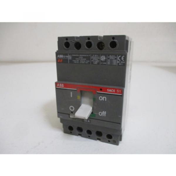 ABB SACE S1 CIRCUIT BREAKER 50A *NEW OUT OF A  BOX* #1 image