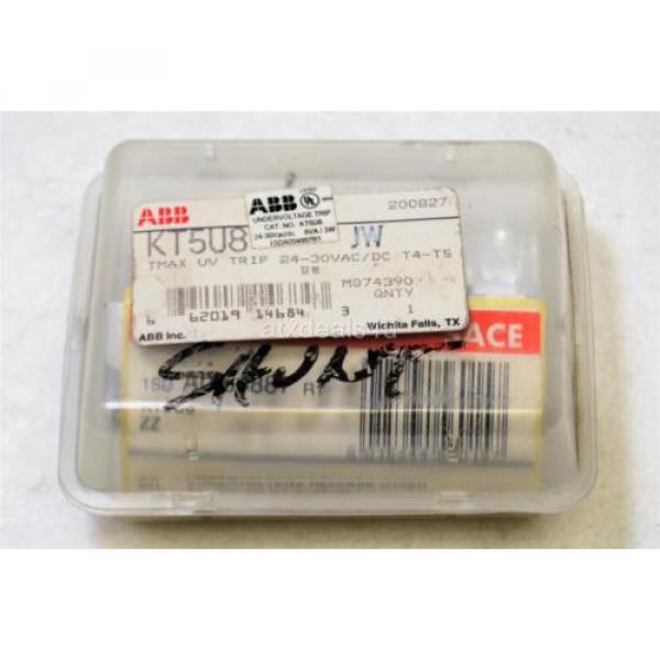 NEW ABB KT5U8 TMAX UV TRIP 24-30VAC/DC T4-T5 Free Shipping #1 image