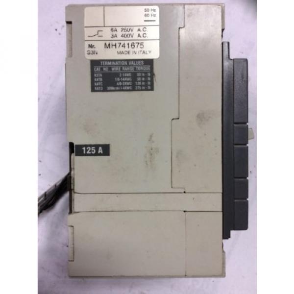 ABB Circuit Breaker 125 Amp 400 Volt AC #4 image