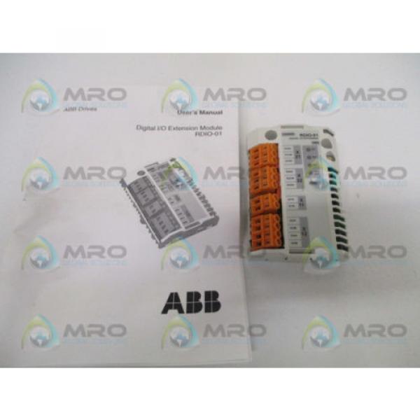 ABB RDIO-01 DIGITAL I/O EXTENSION MODULE *NEW IN BOX* #2 image