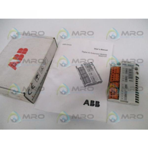 ABB RDIO-01 DIGITAL I/O EXTENSION MODULE *NEW IN BOX* #4 image