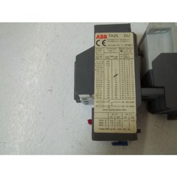 ABB TA25 DU WITH A9-30-10 *USED* #3 image