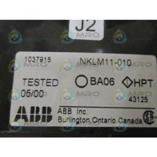 ABB NKLM11-010 CABLE *USED* #4 image