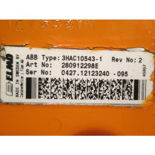 ABB ROBOTICS SERVO MOTOR 3HAC10543-1 REV 2_280912298E_ Encoder TS2640N141E172 #2 image