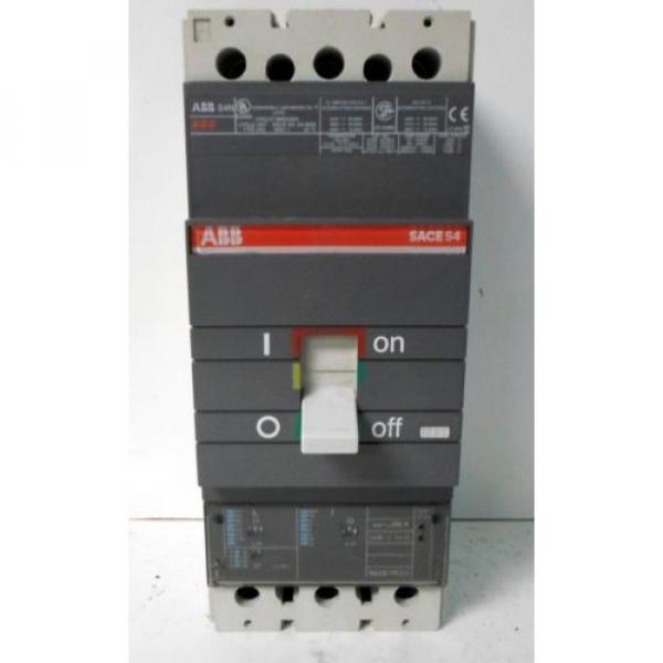 ABB SACE S4 CIRCUIT BREAKER 250 AMP #1 image