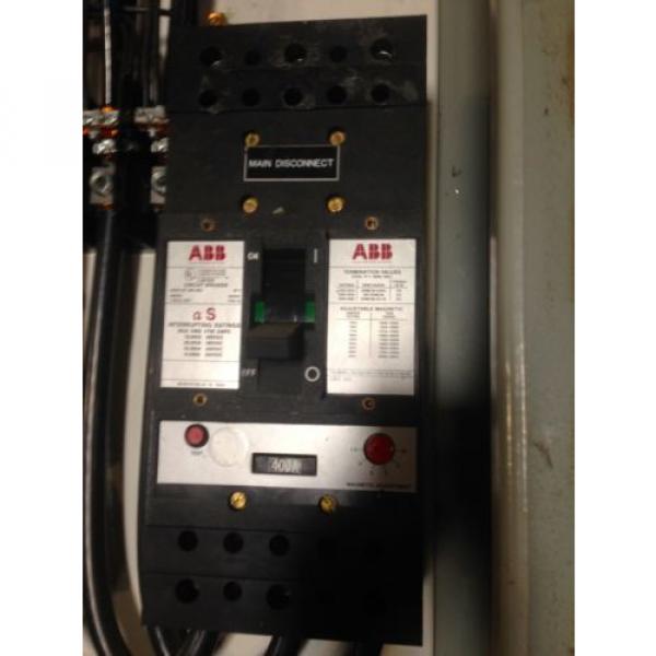 ABB Circuit Breaker 3Pole 600VAC 400a 400 amp Type JS #2 image