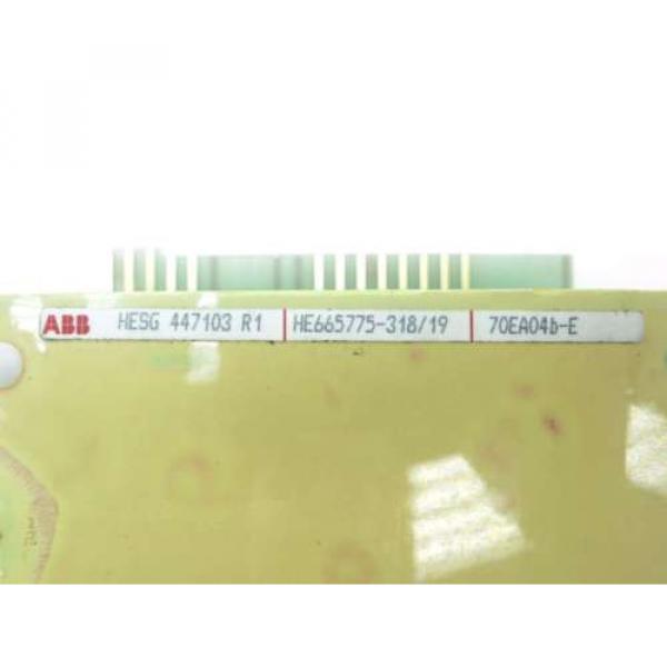 ABB HESG 447103 R1 70EA04B-E ANALOG INPUT CONTROLLER D514779 #6 image