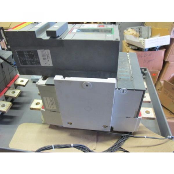 ABB S6H 3 POLE 600 AMP 600 VOLT w/Backplate Motor Operator Circuit Breaker #2 image