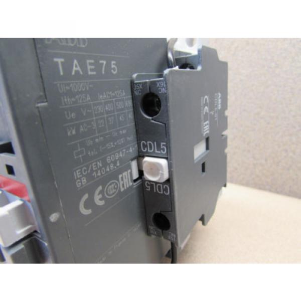 ABB TAE75-30-00-62 CONTACTOR COIL 77-143VDC #4 image