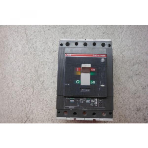 ABB SACE TRAX 400 AMP 3 POLE  BREAKER NEW #1 image