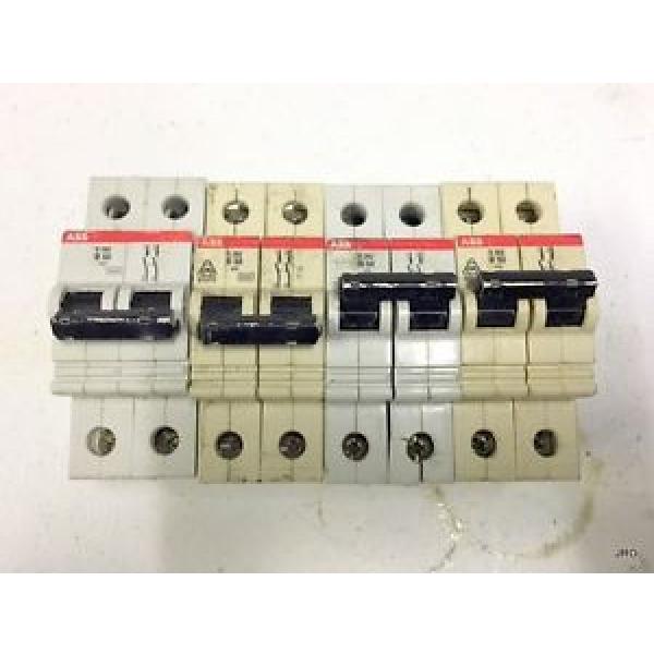 LOT OF 4 ABB S262 B50 CIRCUIT BREAKER *USED* #1 image