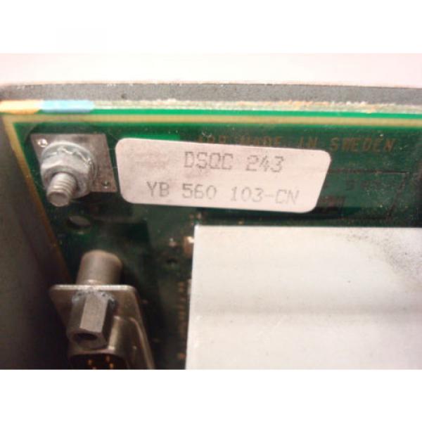 USED ABB 3HAA 0001-CP/9 Serial Measurement Board DSQC 243 IRB 6000 #5 image