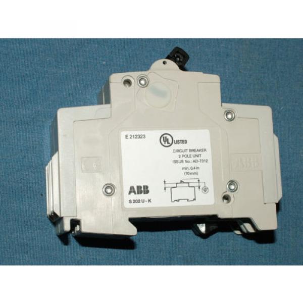 ABB  S202U-K16  16amp Circuit Breaker 240V Max. #2 image