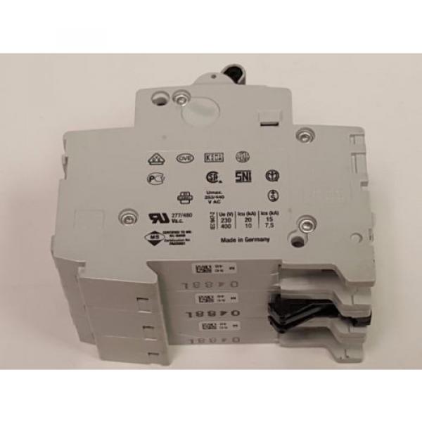 ABB  S203-C40  Circuit Breaker Thermal Mag, 3 Pole, 40A #3 image