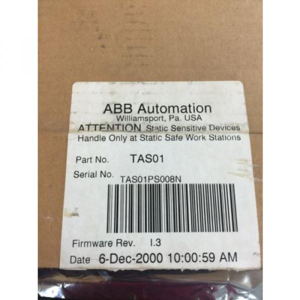 NEW IN BOX  ABB ETSI TURBINE AUTOSYNCHRONIZATION SLAVE MODULE TAS01 BAILEY #2 image