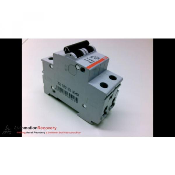 ABB S 202-K15 CIRCUIT BREAKER 2 POLE 277/480 VAC 15A, NEW* #187146 #1 image