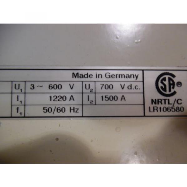 ABB DCS 600 (1400HP) DC MOTOR DRIVE TYPE:DCS601-1500-61-15000A0 PH:3 600VAC USED #4 image