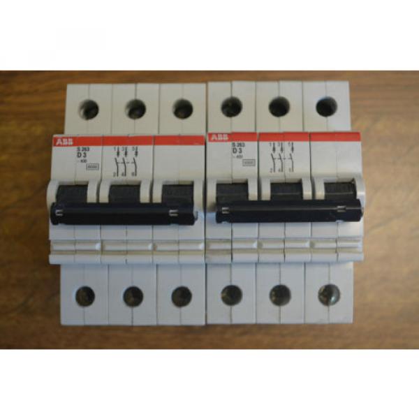 (2) ABB IEC 263 947-2 Circuit Breaker #1 image