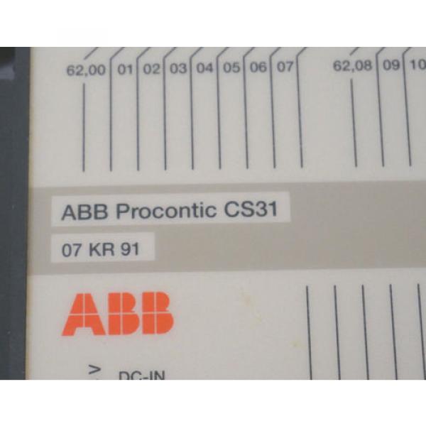 ABB PROCONTIC 07-KR-91 PROCESSOR MODULE 07KR91 #4 image