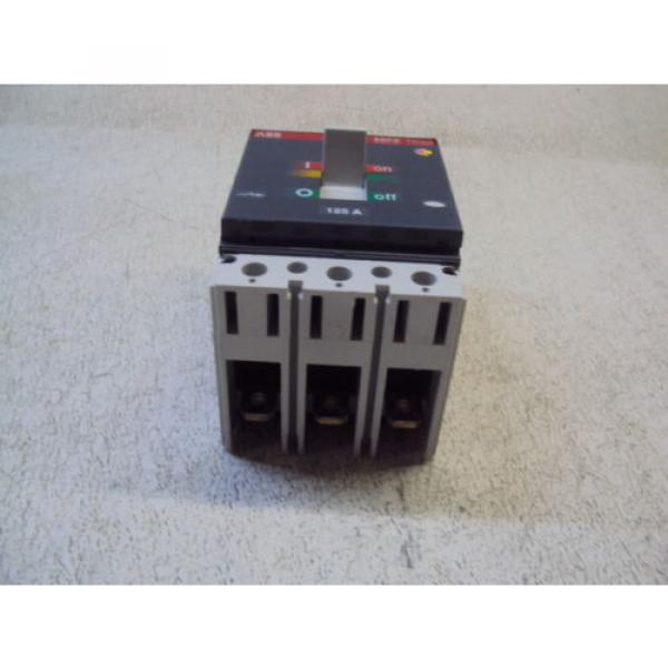 ABB SACE TMAX TS3N-150 CIRCUIT BREAKER 125A  NEW #9 image