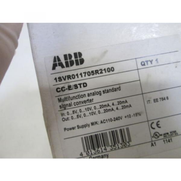 ABB SIGNAL CONVERTER CC-E/STD  1SVR011705R2100 *NEW  IN BOX* #2 image