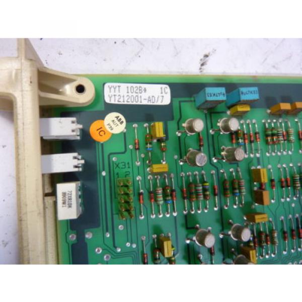 ABB YYT-102B Servo Controller Board  USED #3 image